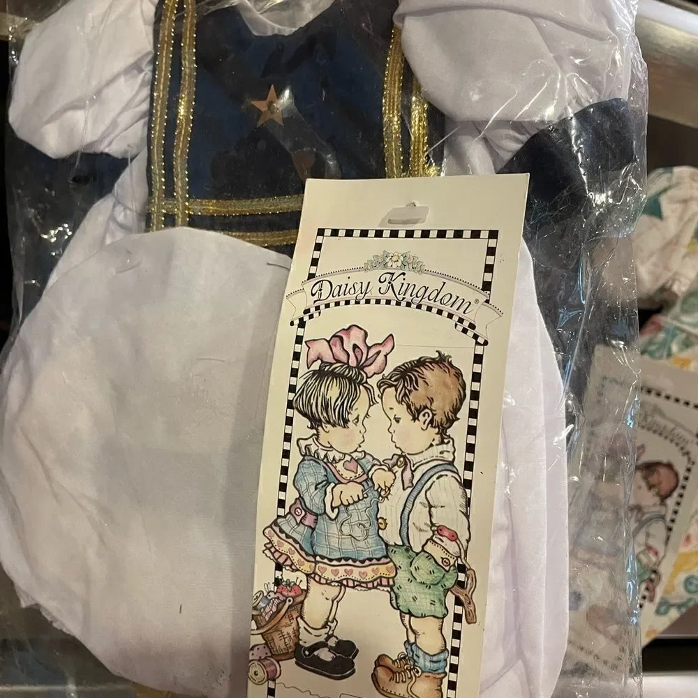 4 Daisy Kingdom Doll Dresses With Bonnets NWT